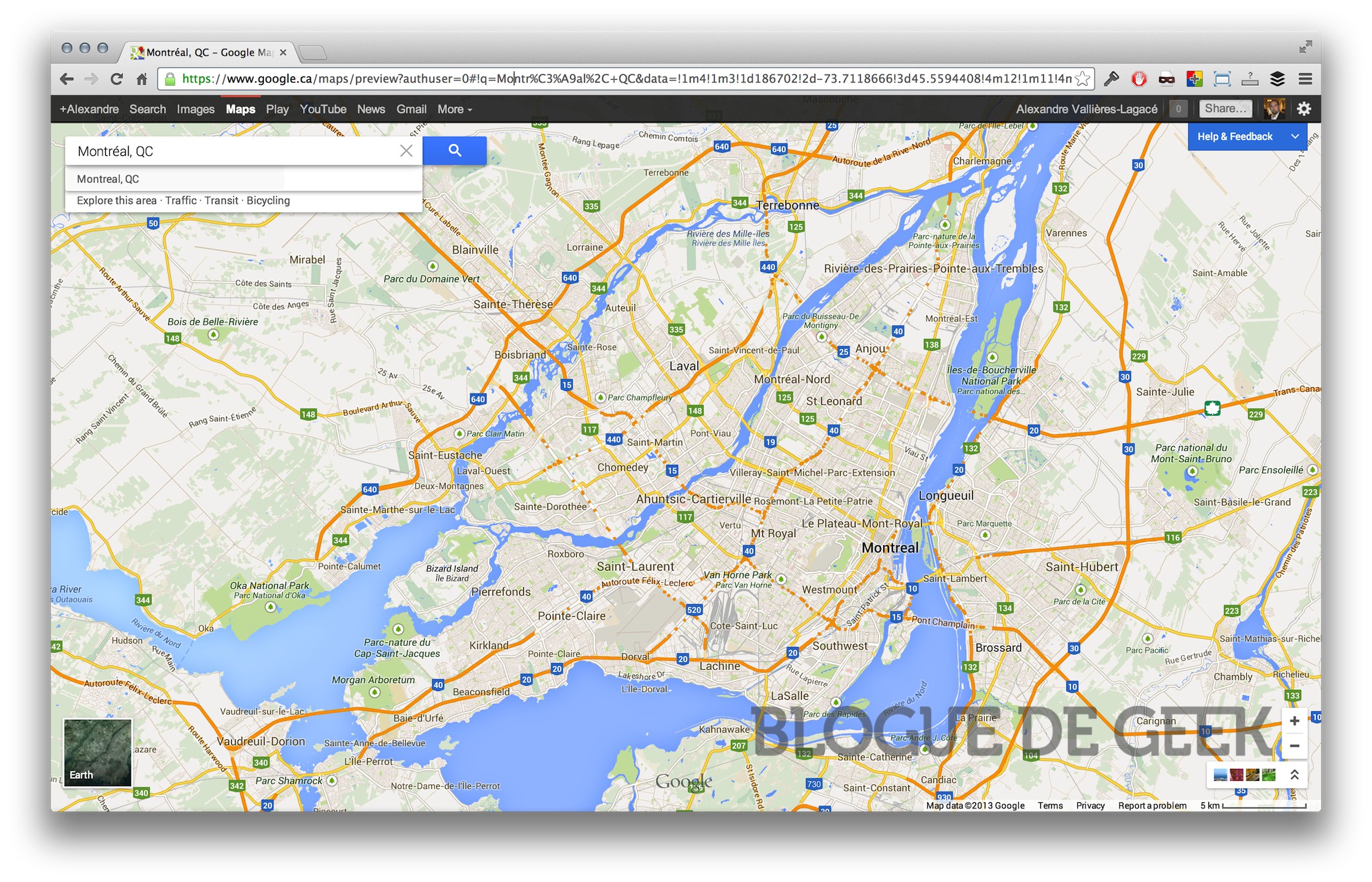 Un aperçu du nouveau Google Maps