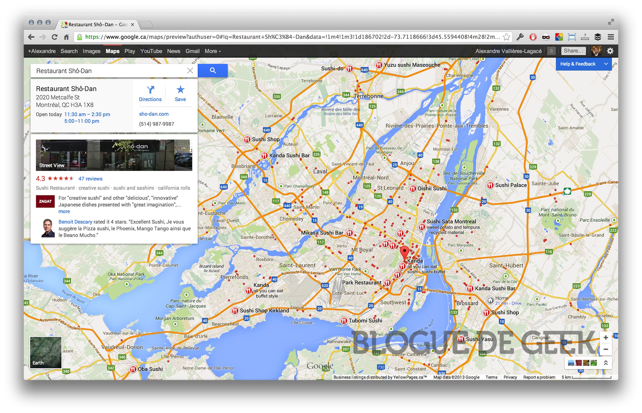 Un aperçu du nouveau Google Maps