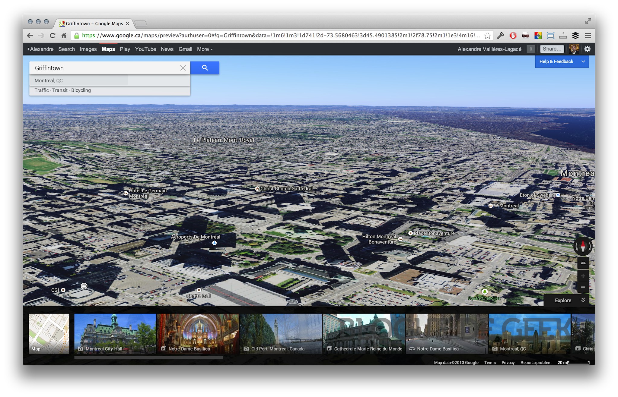 Un aperçu du nouveau Google Maps