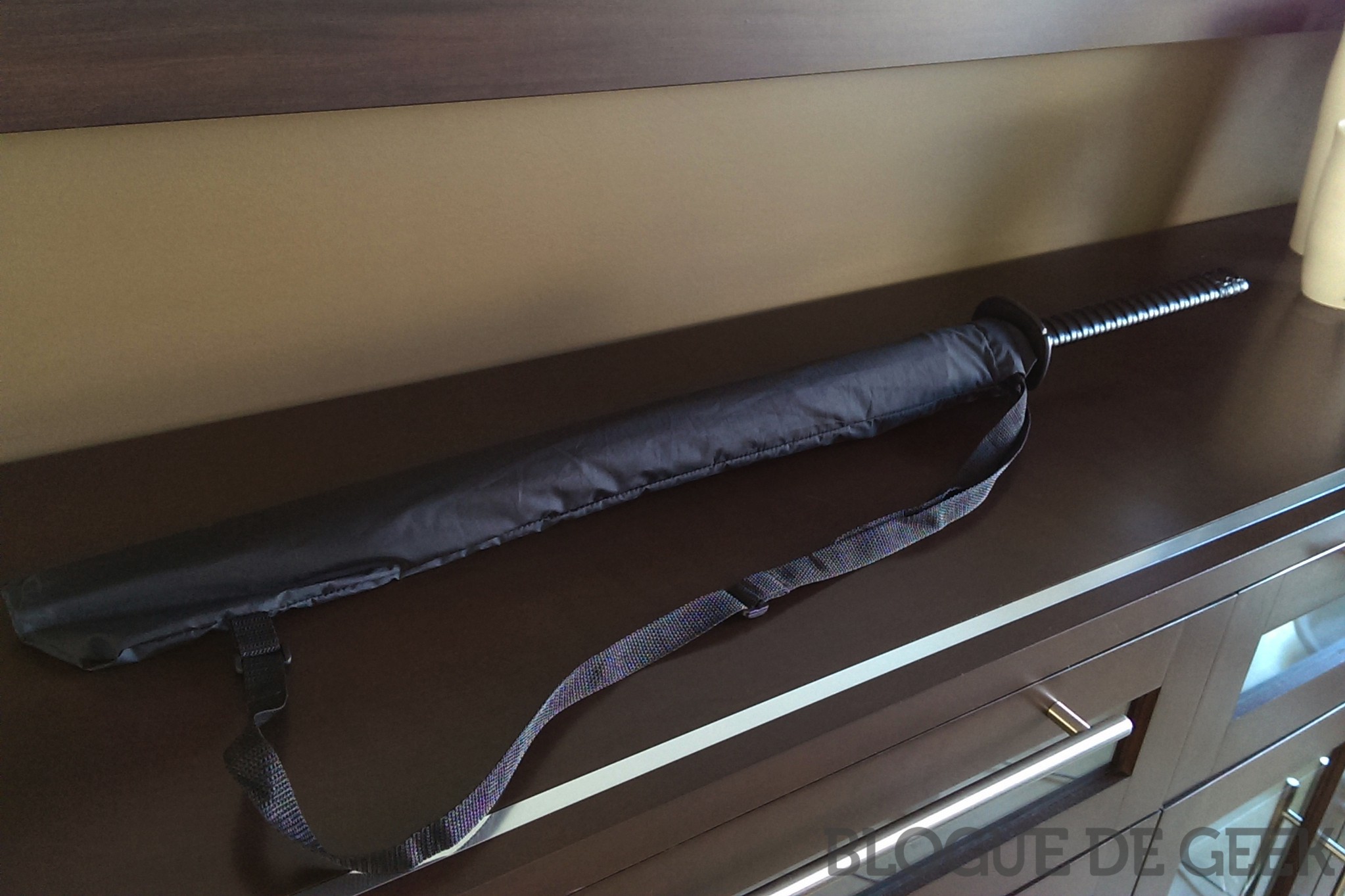 Parapluie à manche de Katana [Test]