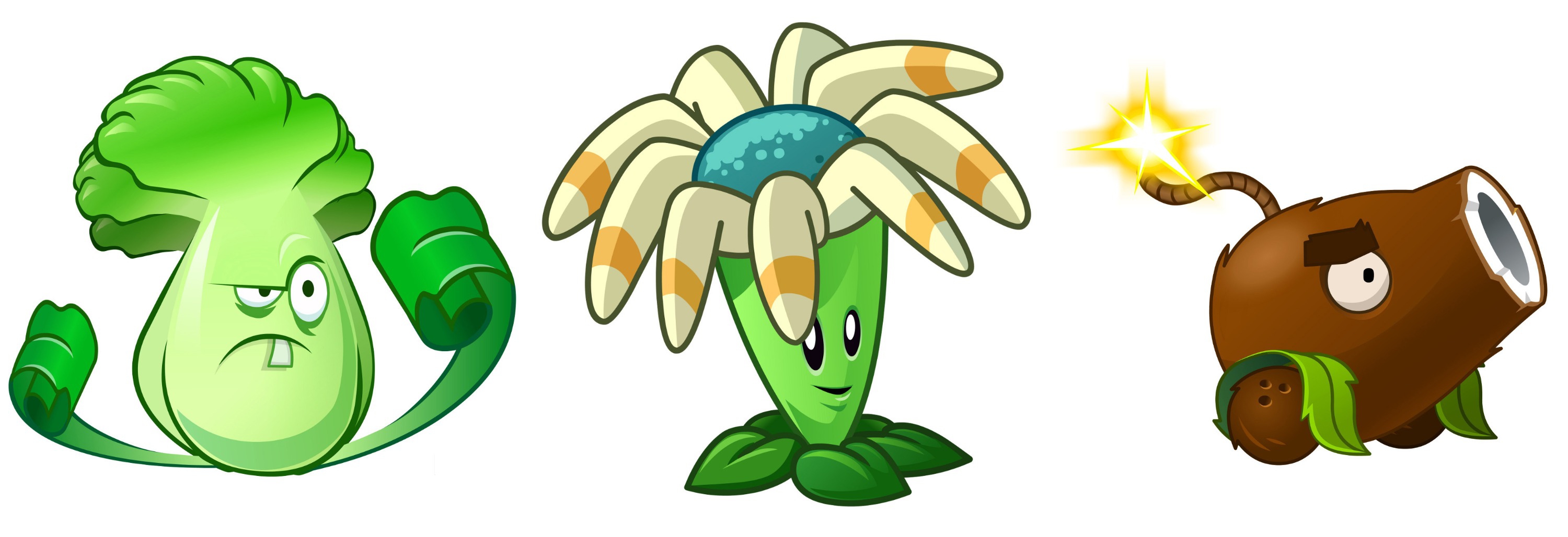 Plants vs. Zombies 2 - Nouvelles plantes