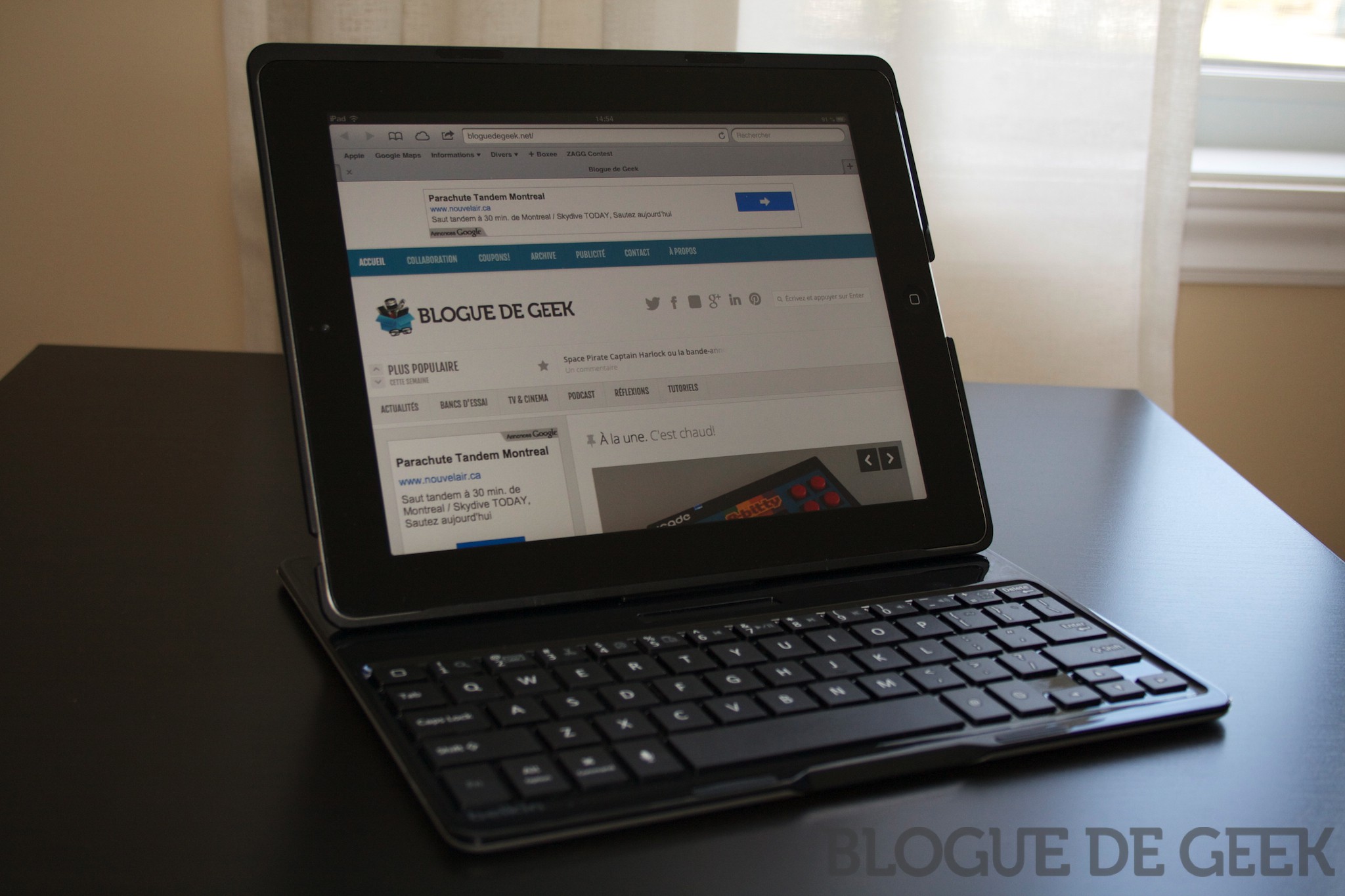 Clavier Ultimate pour iPad de Belkin