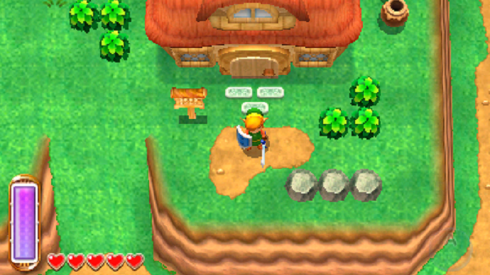 Legend of Zelda Link Between Worlds