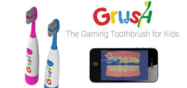 Grush, la ludification du brossage de dents