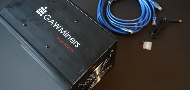 Test du mineur Black Widow de GAWMiners
