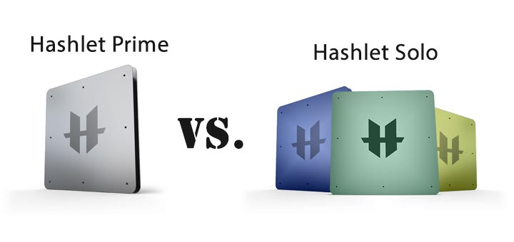 Hashlet Prime vs Hashlet Solo, à quoi s&rsquo;attendre