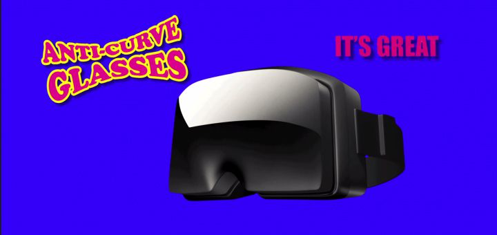 Lunettes anti-courbes de Vizio!