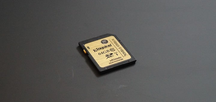Carte SDXC UHS-I U1 de Kingston [Test]