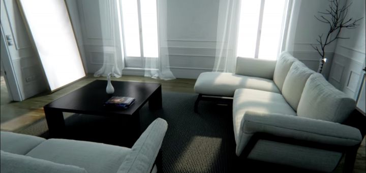 Unreal Engine 4, un appartement à Paris