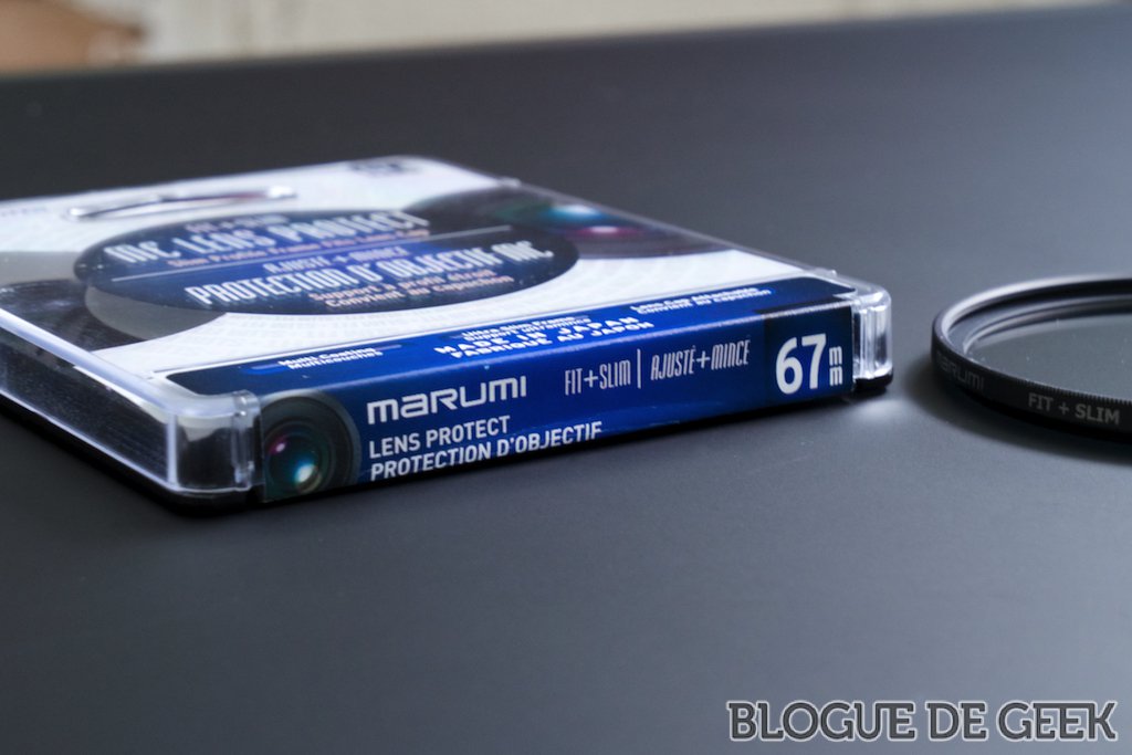 Filtre Fit+Slim de Marumi