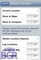 iPhone 4G Options Compas