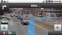 Motorola Droid Google Street View