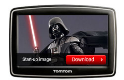 Darth Vader vous guide avec TomTom