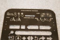 Kit de pochoir iPhone de UI Stencils