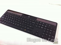 Clavier Logitech Solar Keyboard K750