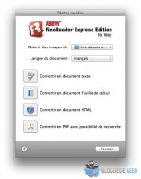 ABBYY FineReader Express pour Mac