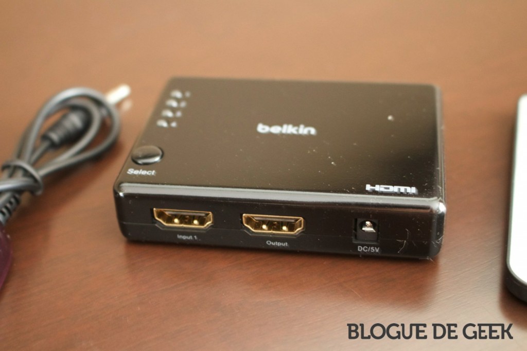 Concentrateur HDMI 4 ports Belkin